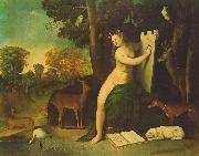 Circe and her Lovers in a Landscape, Dosso Dossi